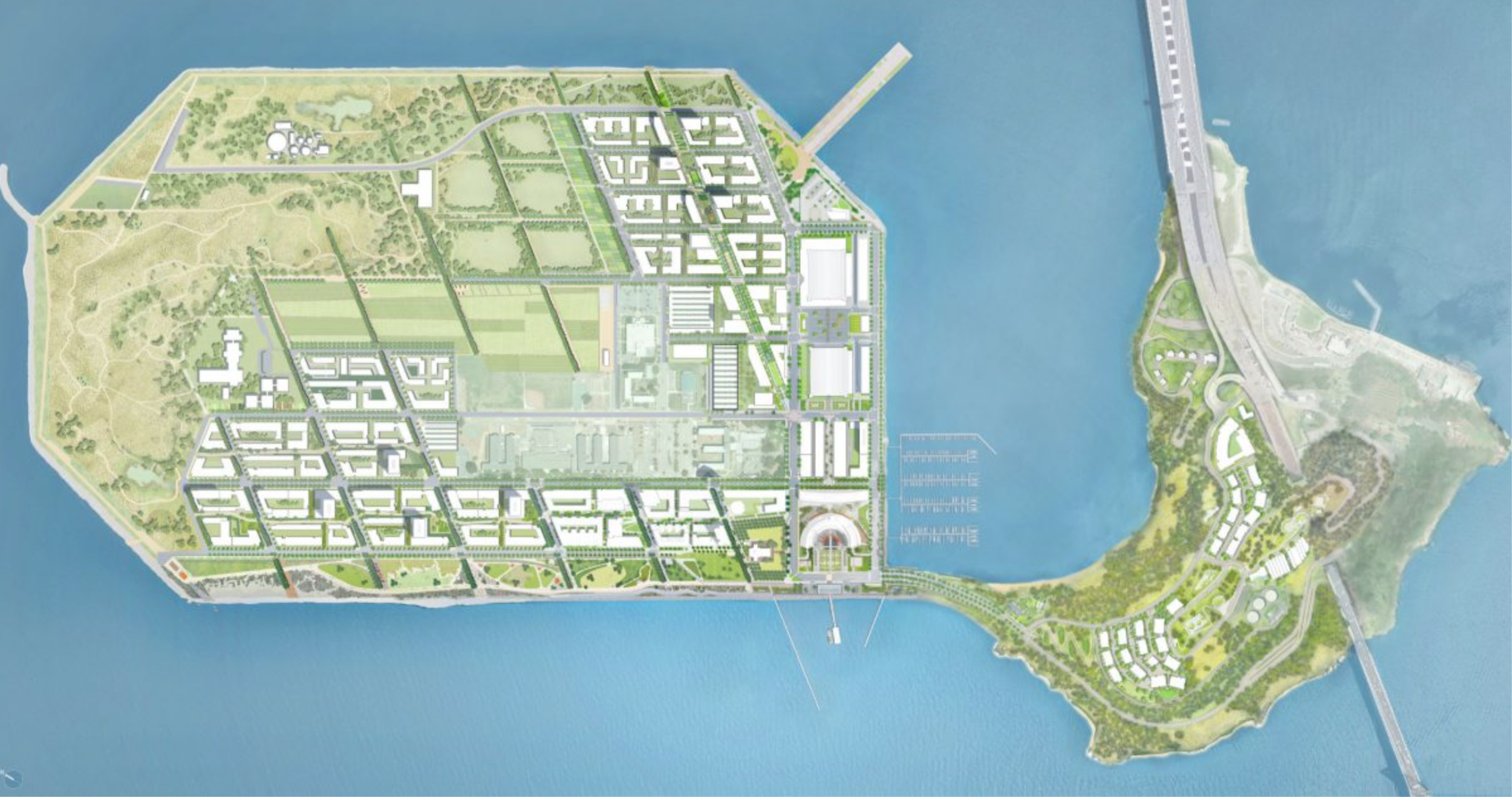 Treasure Island Masterplan, San Francisco — JB